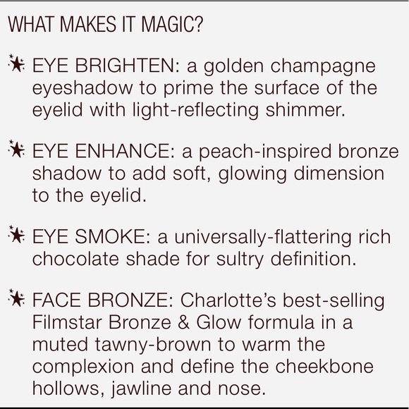 🌹CHARLOTTE TILBURY INSTANT LOOK IN A PALETTE STONED ROSE BEAUTY - Picture 9 of 10